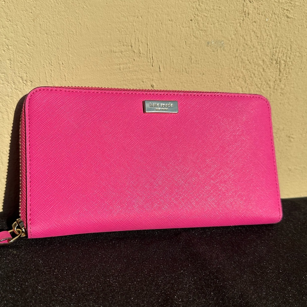 Kate Spade Fuchsia Wallet - Picture 2 of 10